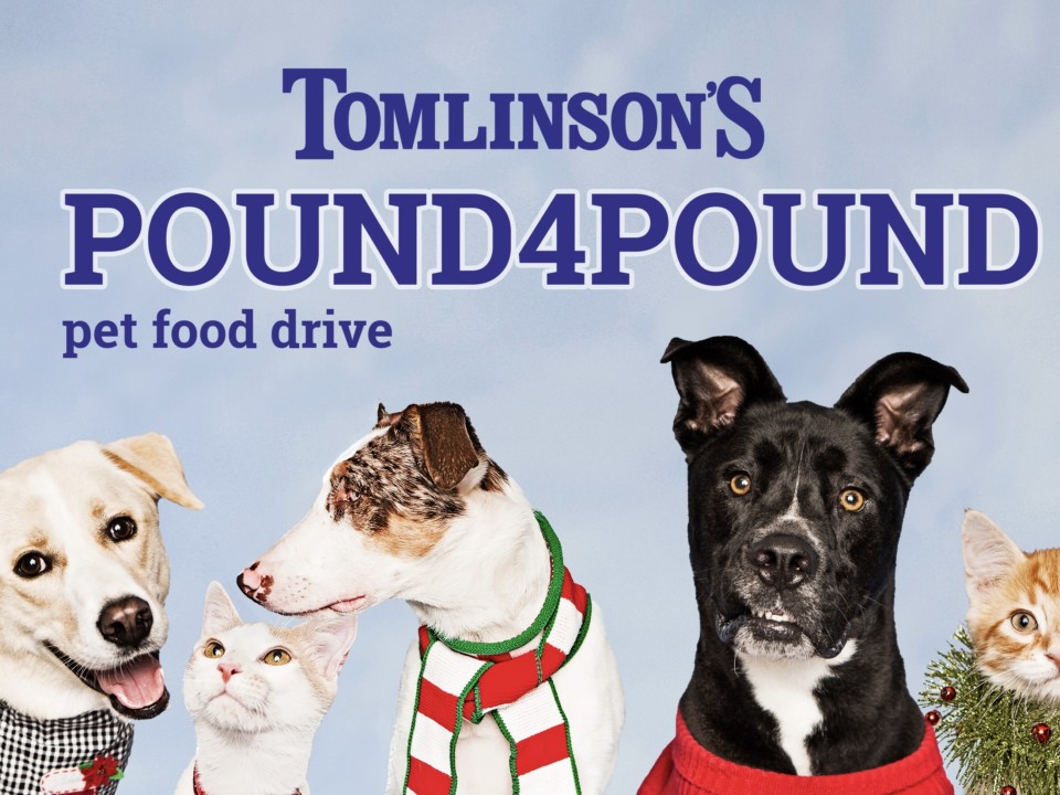 Tomlinson s Pound 4 Pound Food Drive Blue Dog Rescue Texas